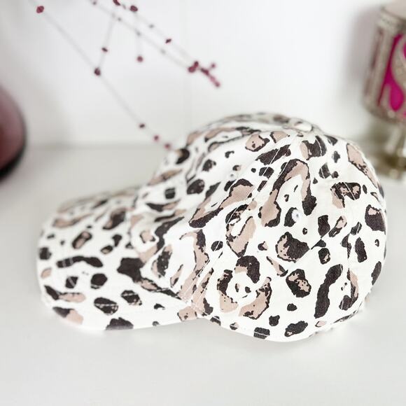 Aerie Leopard Camo Print Baseball Hat - Picture 1 of 11